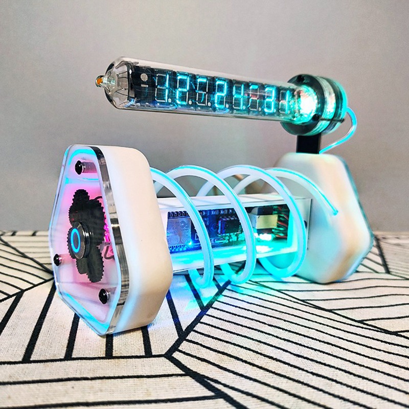 Diy Electronics Desk - Raumdesign Uhr Nachttischuhren Moderne Tischplatte Digitale