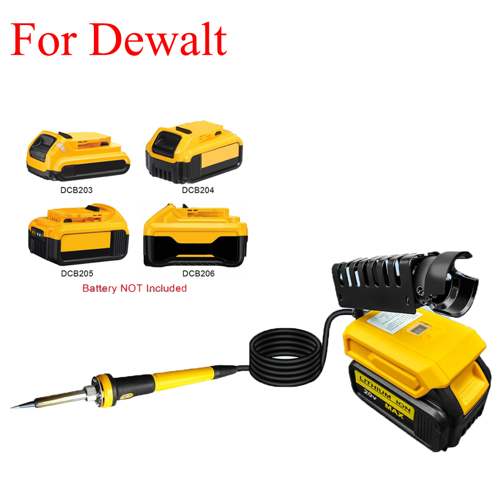 Diy Electronics Storage - Tragbares Lötkolben-Set, kompatibel mit Dewalt 20
