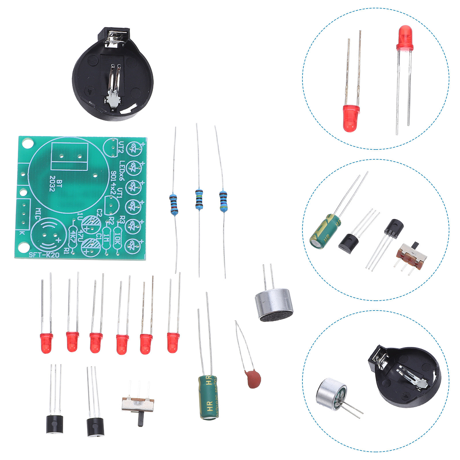 Diy Electronics Projects For Kids - LED Sprachgesteuertes Metronom-Set DIY Elektronischer Timer