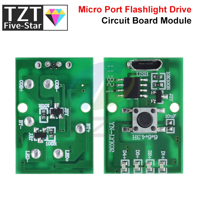 Diy Electronics Desk - 1/5PCS Taschenlampe Fahrer Bord Scheinwerfer DIY