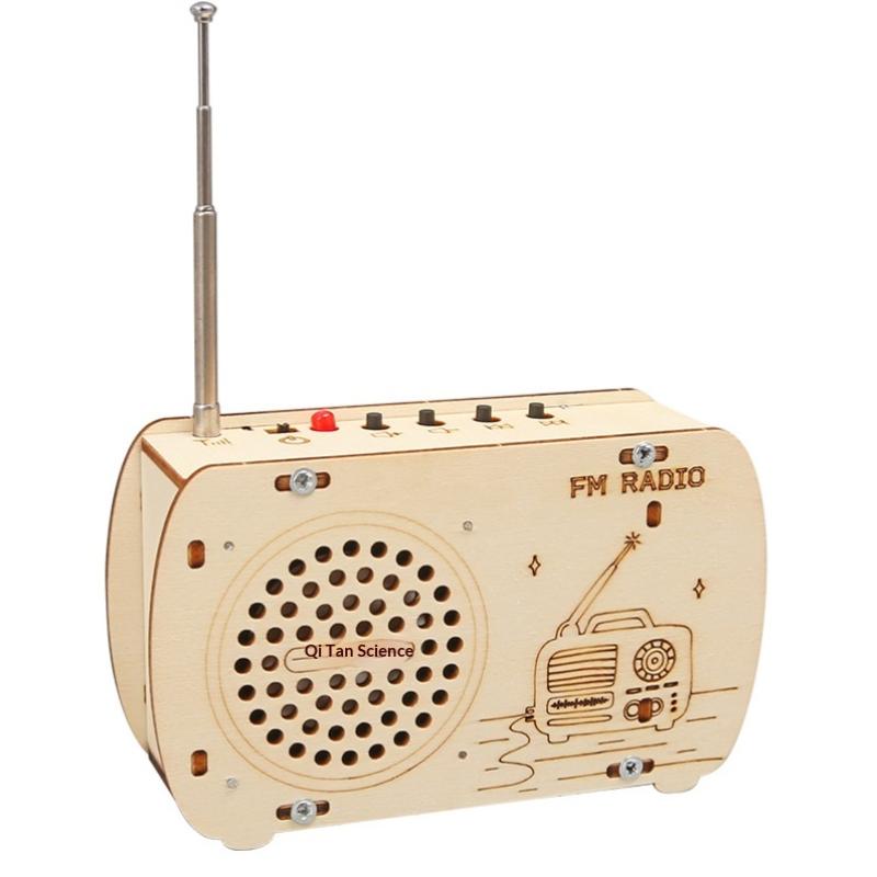 Diy Electronics Projects For Kids - DIY Holz-FM-Radio-Bausatz Vintage Montage Elektronisches Lötprojekt