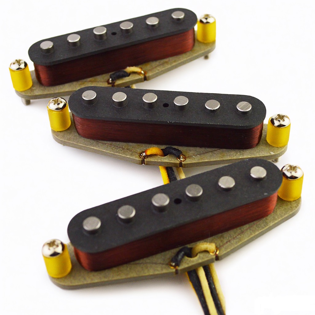 Diy Electric Guitar Electronics - Vintage 1969 Set Alnico 5 E-Gitarren-Tonabnehmer