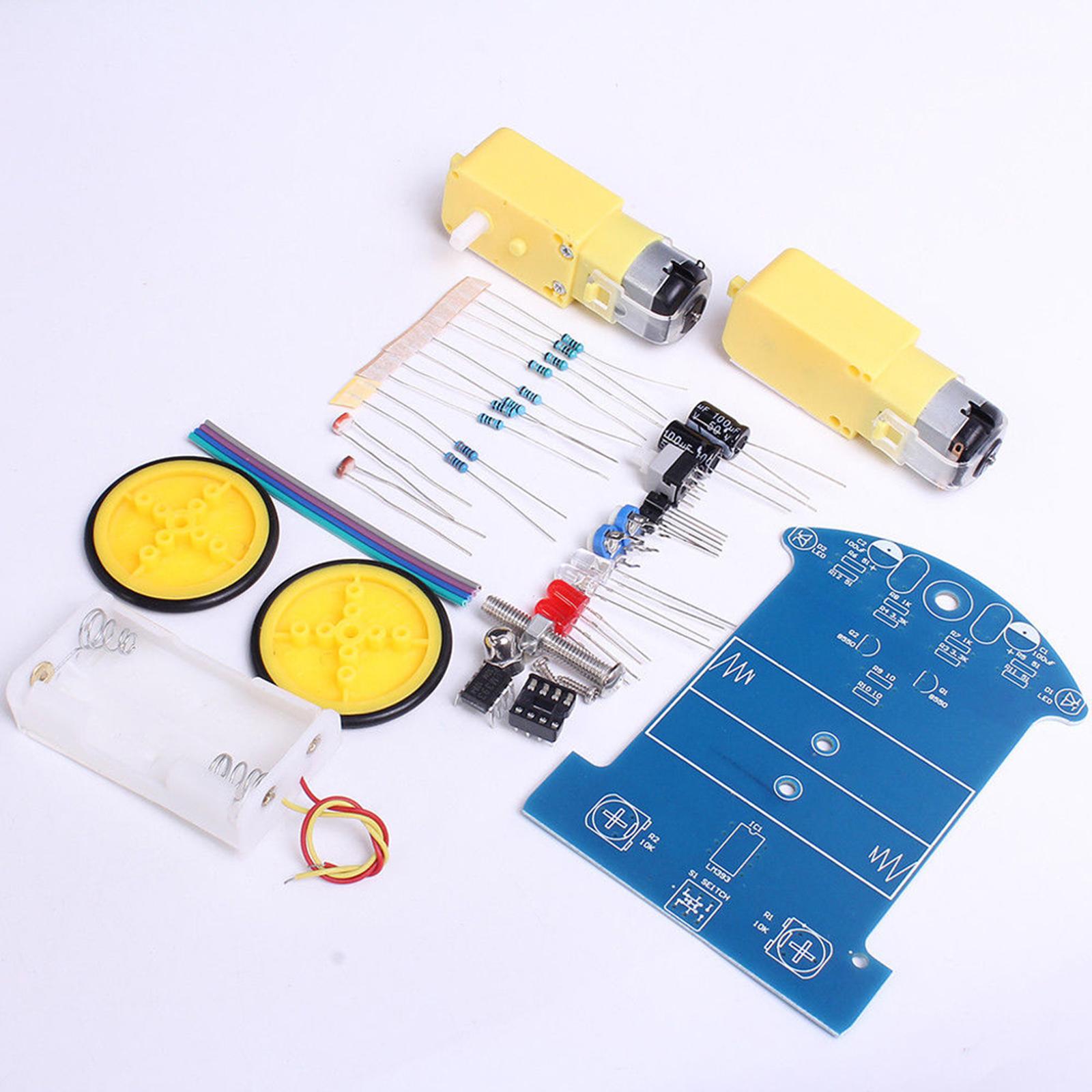 Diy Robot Electronics Kit - Intelligentes Roboter-Auto-Bausatz DIY Elektronisches Spielzeug, Robust,