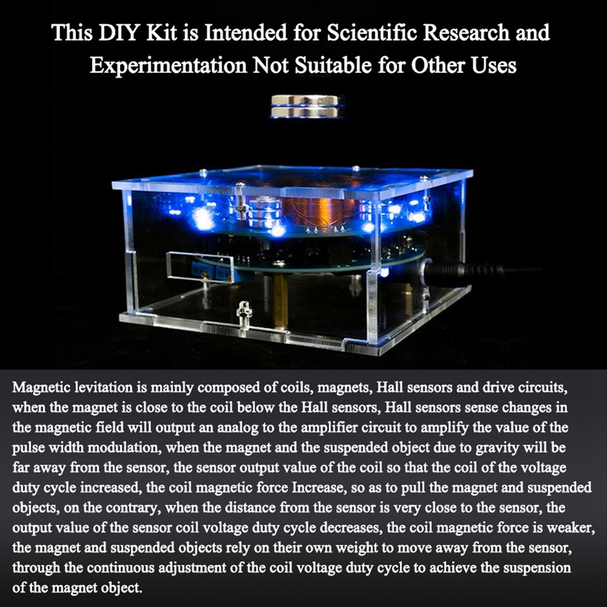 Diy Electronic Load - AB53 DIY Magnetische Levitation Kit Experiment