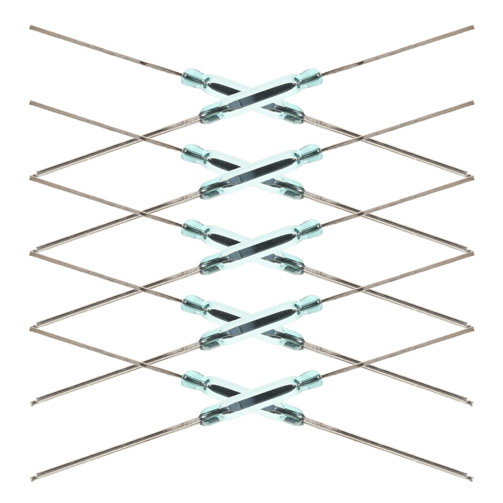 Diy In Electronics - 10 Stück Magnetisches Reed-Schalter-Modul 3-polig 2,5x14mm