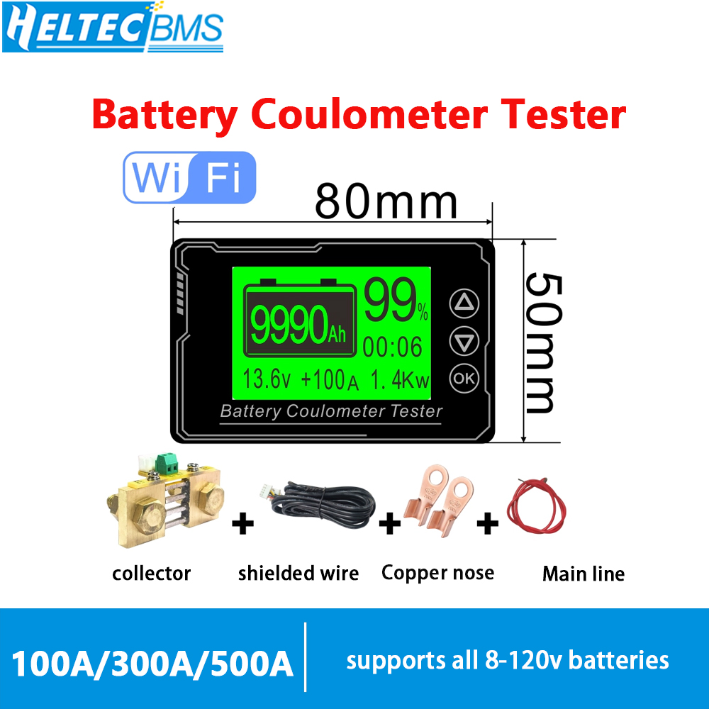 Diy Electronic Load - Wifi Coulomb Meter Power Display LiFePO4