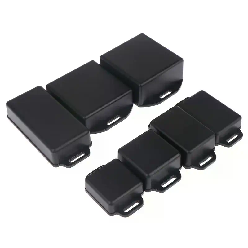 Diy Enclosure For Electronics - Schwarzes Kunststoffgehäuse-Set für elektronische Projekte, verschiedene