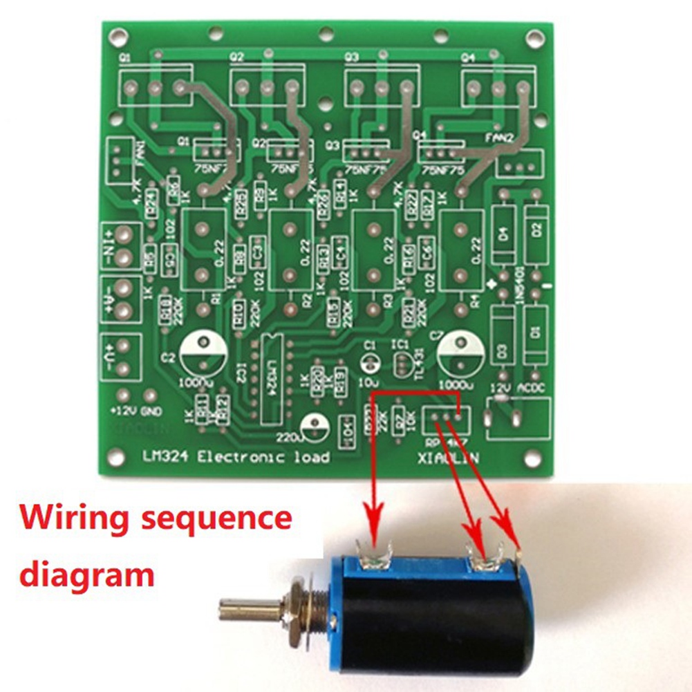 Diy Electronic Load - ABIY-DIY Kits 150 W 10 A