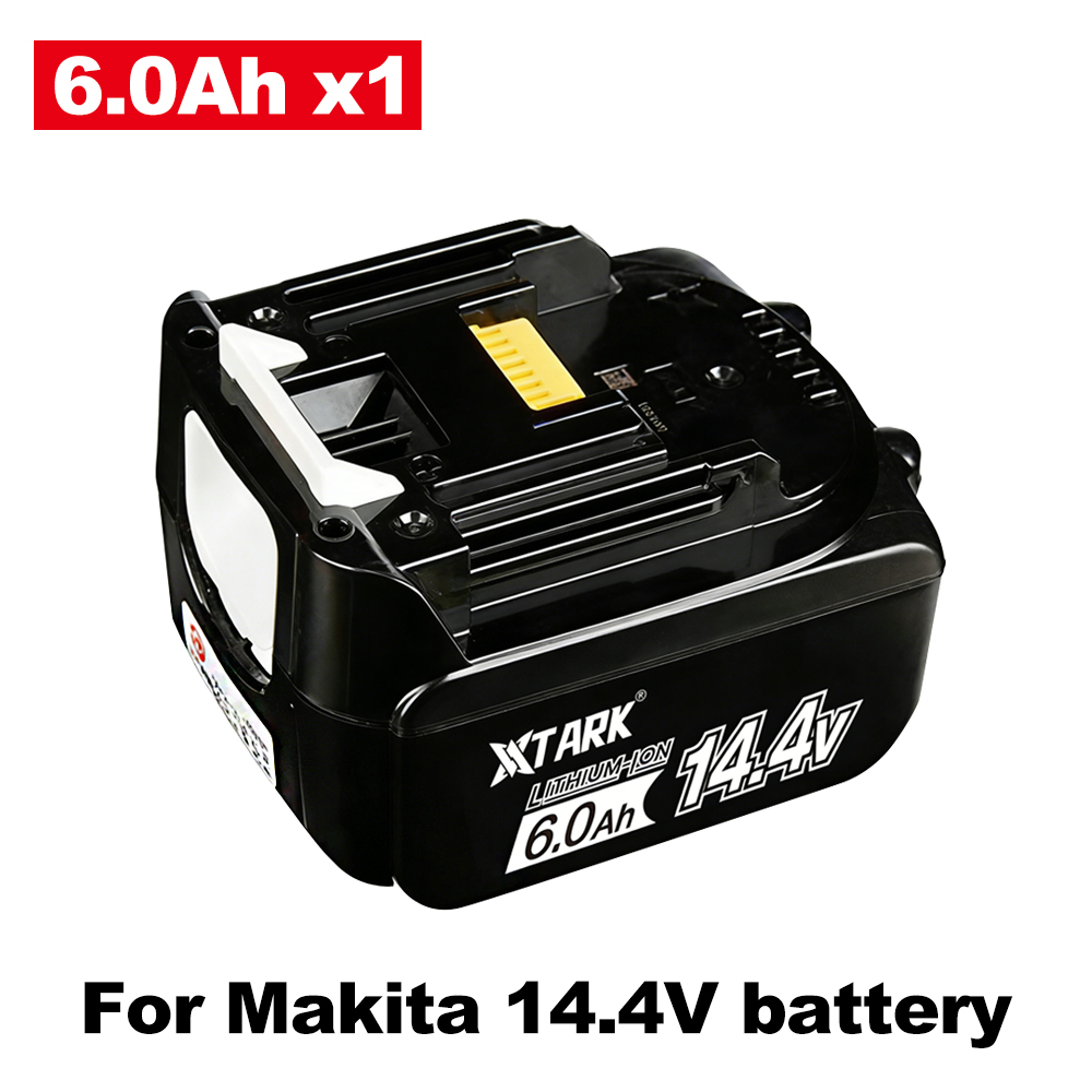 Makita Drill Hp1640 - 14,4V 6000mAh Li-Ionen-Akku Ersatz für Makita