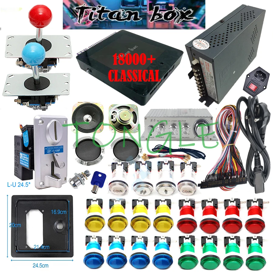 Diy Electronics Game - 2 Spieler Titan Box 18000+ in