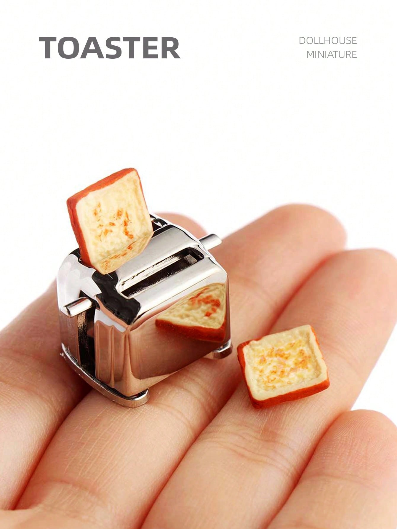 1:12 Puppenhaus-Miniatur-Toast – Diy Electronics Housing Bewertung und Preis