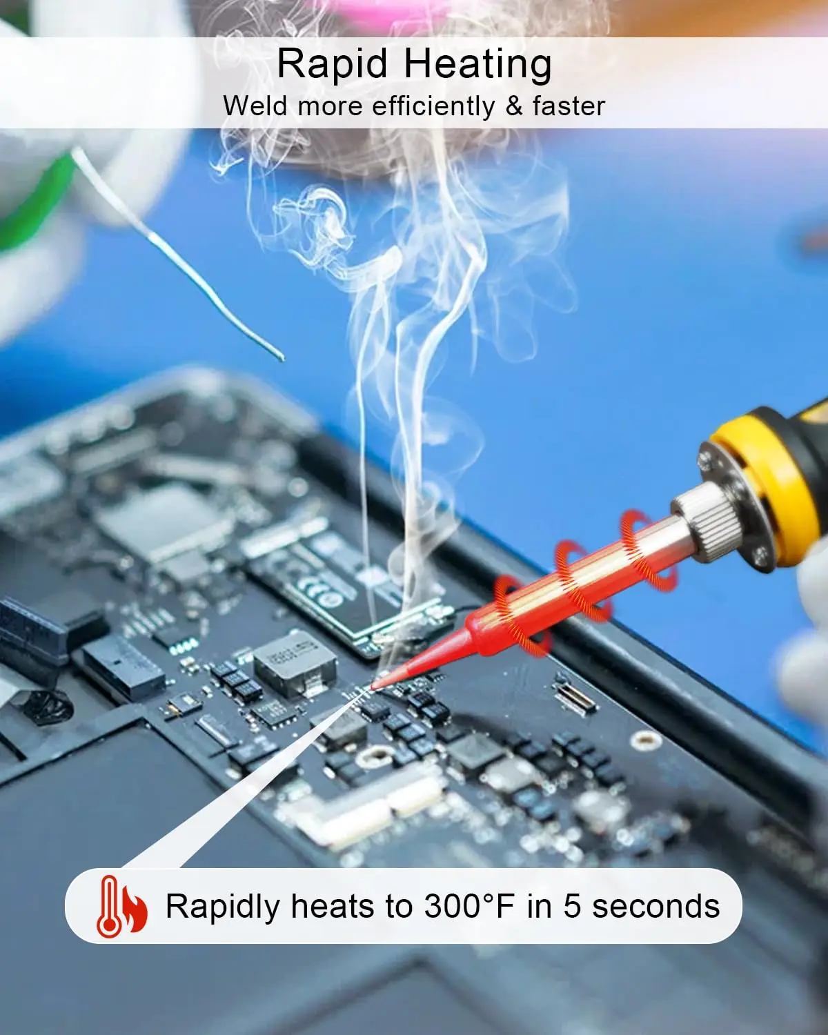 Tragbares Lötkolben-Set, kompa – Diy Electronics Storage Bewertung und Preis