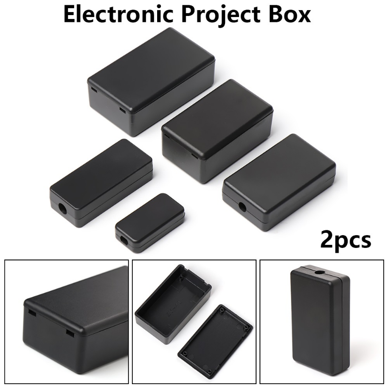 2PCS Neue Hohe Qualität Kunsts – Diy Electronics Box Bewertung und Preis