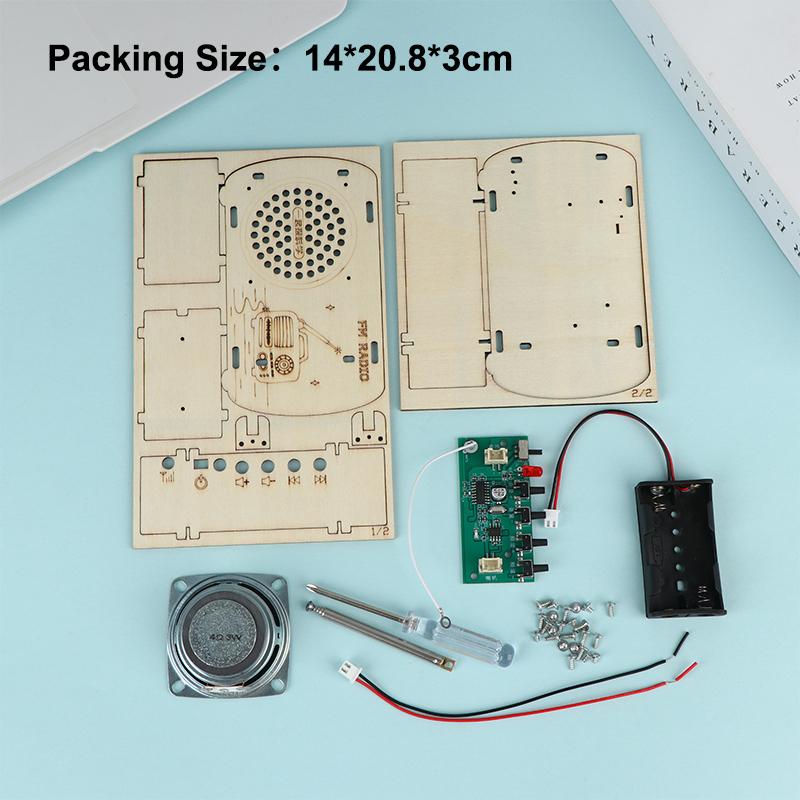 DIY Holz-FM-Radio-Bausatz Vint – Diy Electronics Projects For Kids Bewertung und Preis