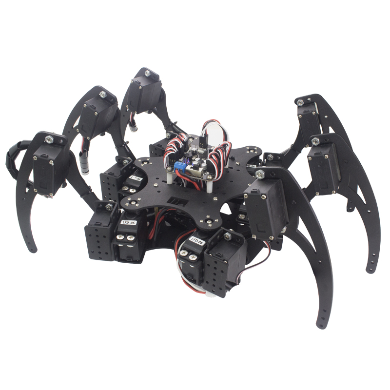 18 DOF Aluminium Hexapod Spide – Diy Robot Electronics Kit Bewertung und Preis