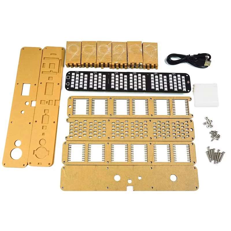 Leuchtröhren-Uhr-Bausatz DIY E – Diy Electronics Desk Bewertung und Preis