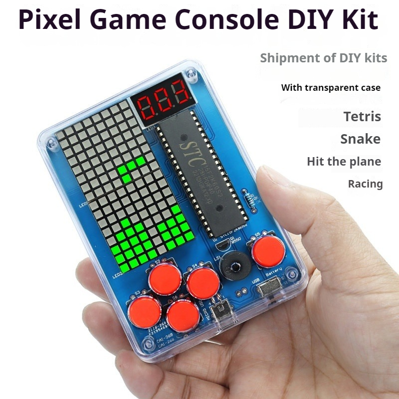 Pixel Game Machine-Produktions – Diy Electronics Game Bewertung und Preis