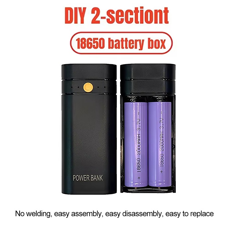 DIY Powerbank-Gehäuse für Hand – Diy Electronics Storage Bewertung und Preis
