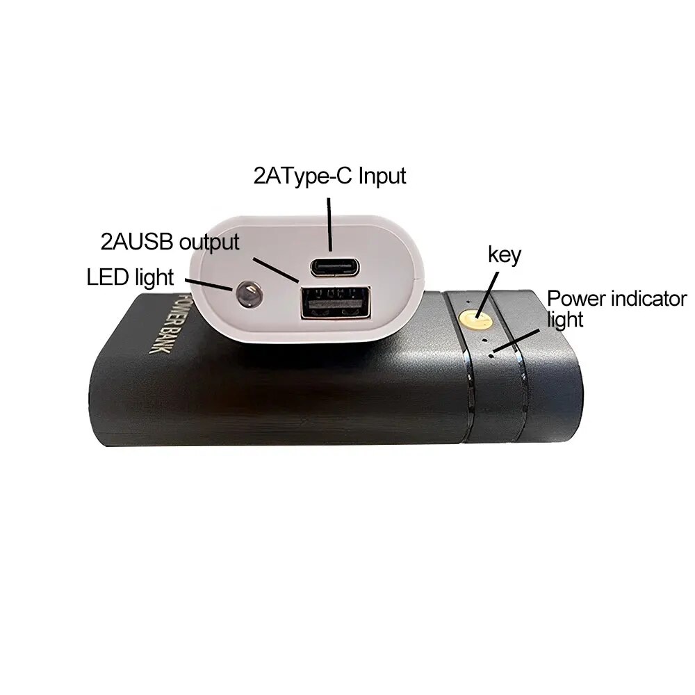 DIY Powerbank-Gehäuse für Hand – Diy Electronics Storage Bewertung und Preis