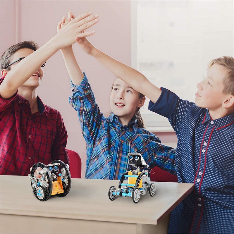 13-in-1-Solarroboter-Set, STEM – Diy Robot Electronics Kit Bewertung und Preis