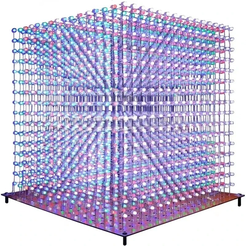 3 D16mini Lichtwürfel-Kit 16x1 – Diy In Electronics Bewertung und Preis