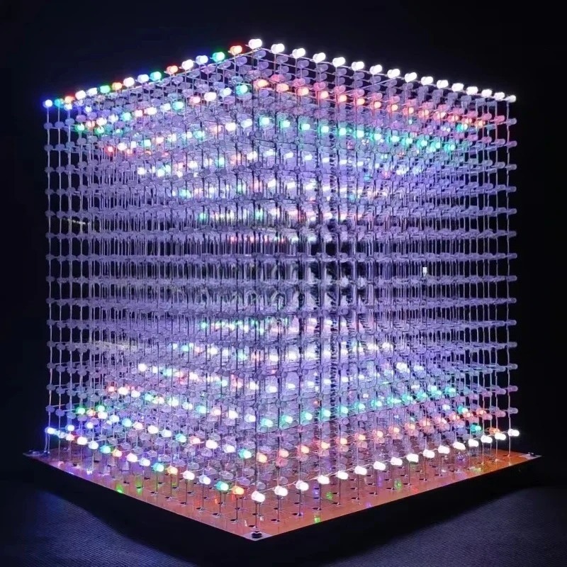 3 D16mini Lichtwürfel-Kit 16x1 – Diy In Electronics Bewertung und Preis