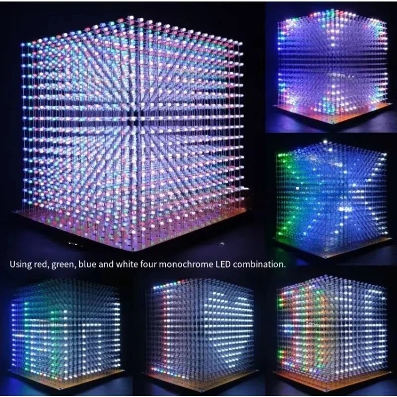 3 D16mini Lichtwürfel-Kit 16x1 – Diy In Electronics Bewertung und Preis