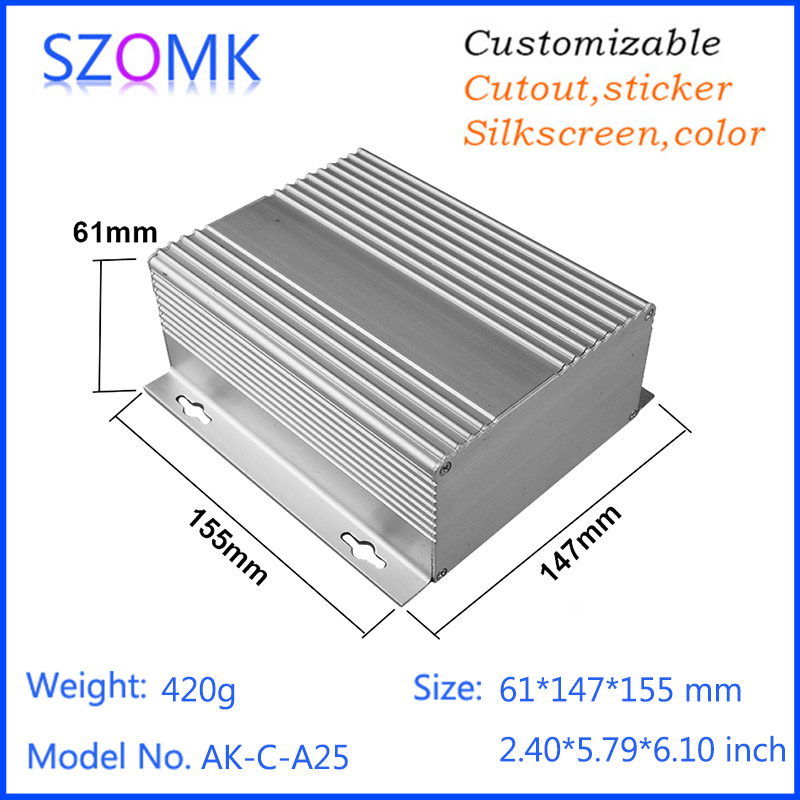61*147*155mm Aluminiumgehäuse  – Diy Electronics Market Bewertung und Preis