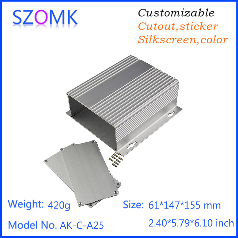 61*147*155mm Aluminiumgehäuse  – Diy Electronics Market Bewertung und Preis