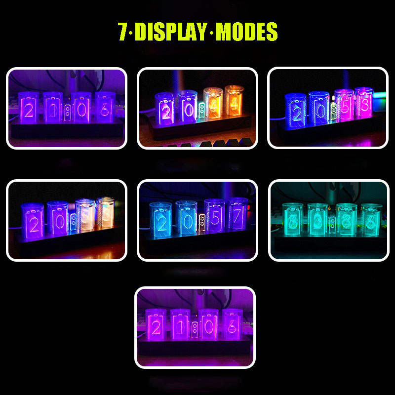 Farbenfrohe RGB-Leuchtröhren-D – Diy Electronics Desk Bewertung und Preis
