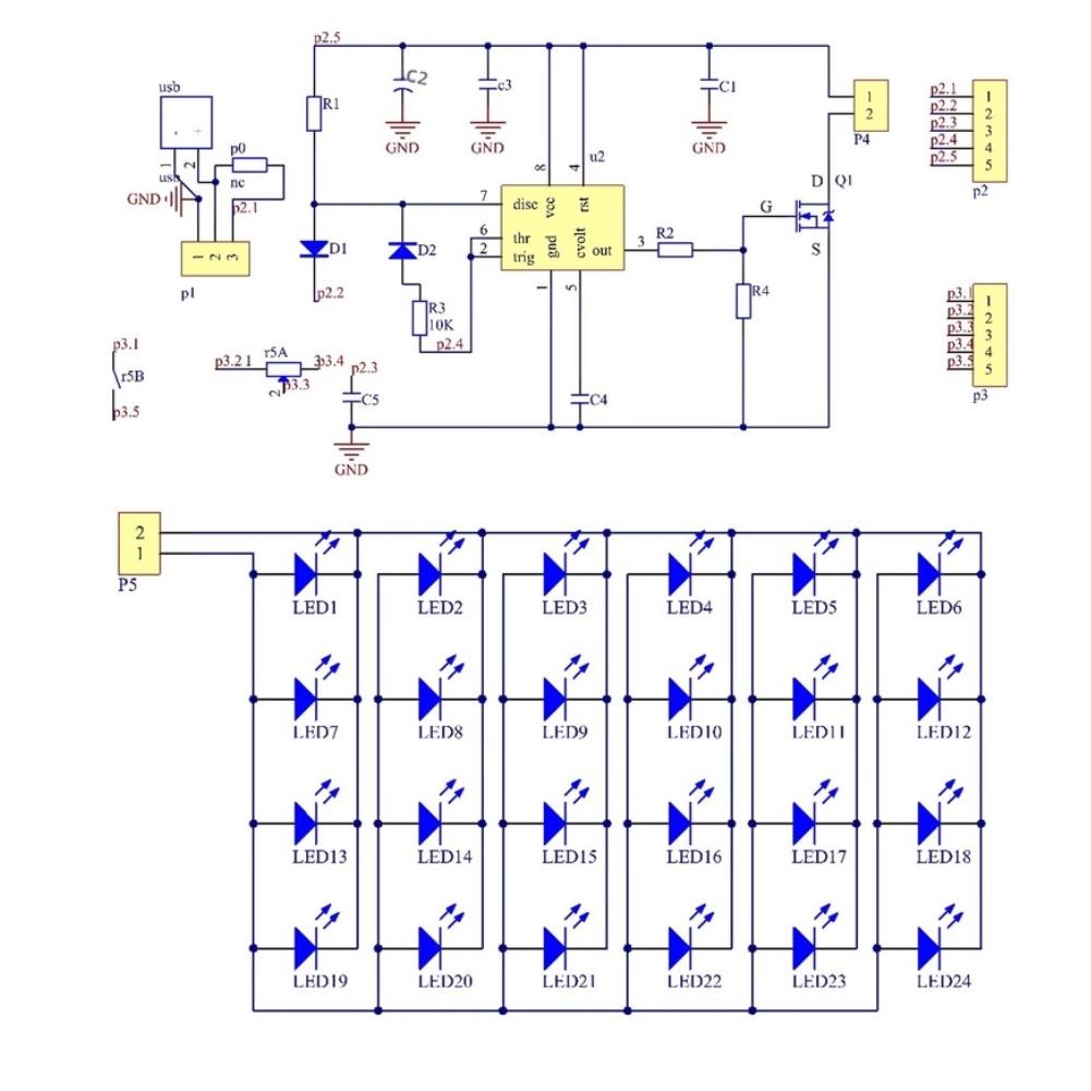 NE555 für PWM LED Schreibtisch – Diy Electronics Desk Bewertung und Preis