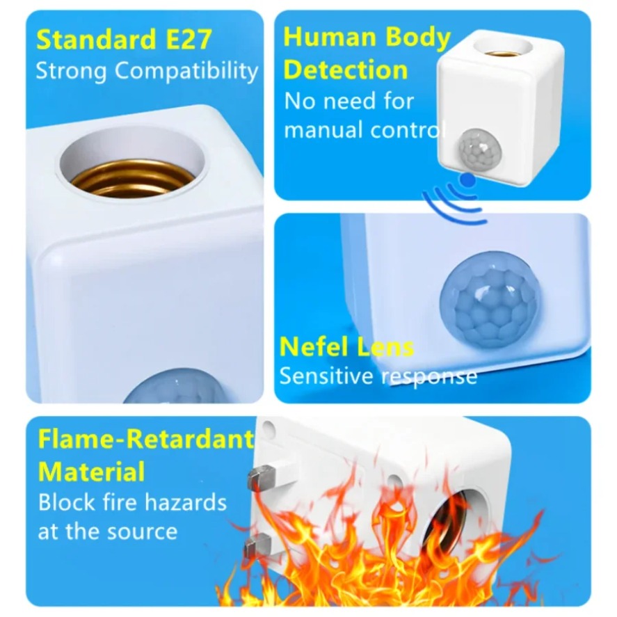 E27 PIR-Bewegungssensor LED-Sc – Ldr Light Sensor Bewertung und Preis
