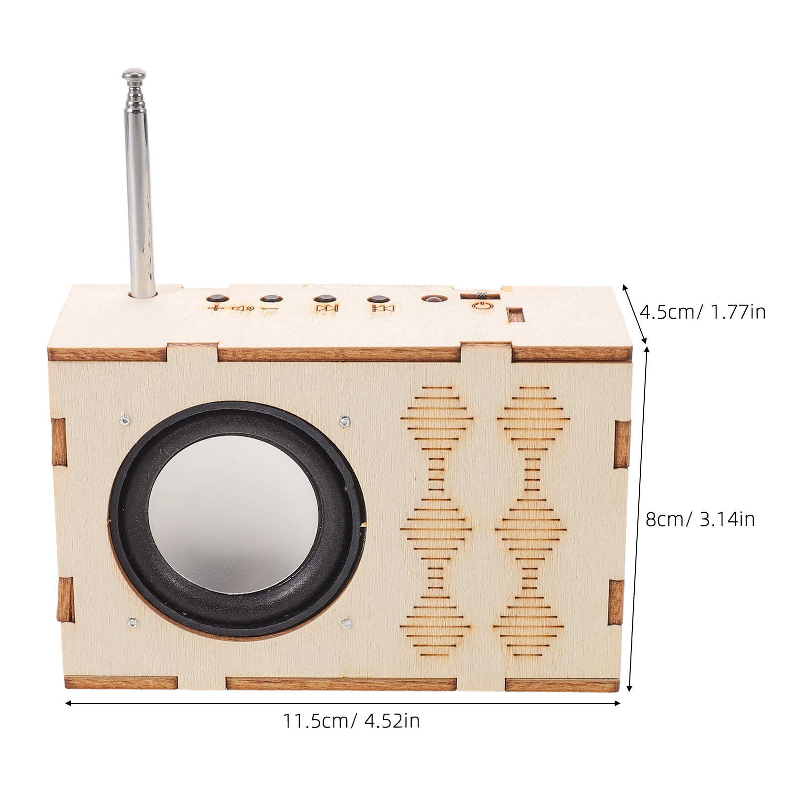 Holzstiel-Radio-Bausatz Lehrre – Diy Electronics Projects For Kids Bewertung und Preis