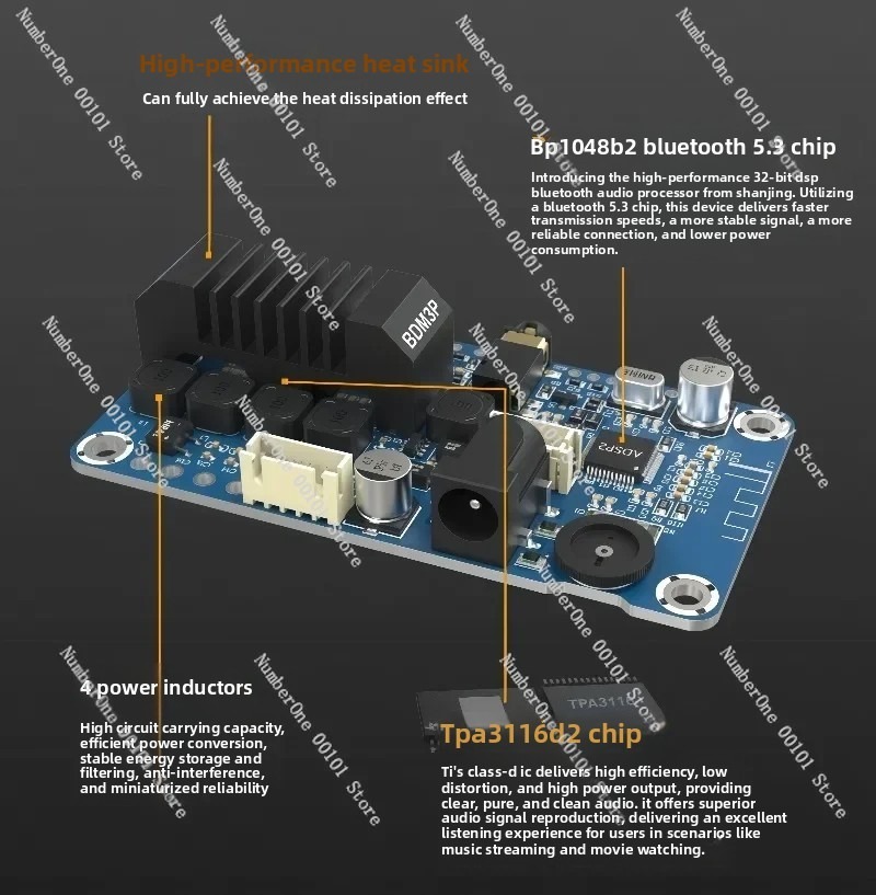 BDM3P Tragbarer Bluetooth 5.3  – Diy Electric Car Bewertung und Preis