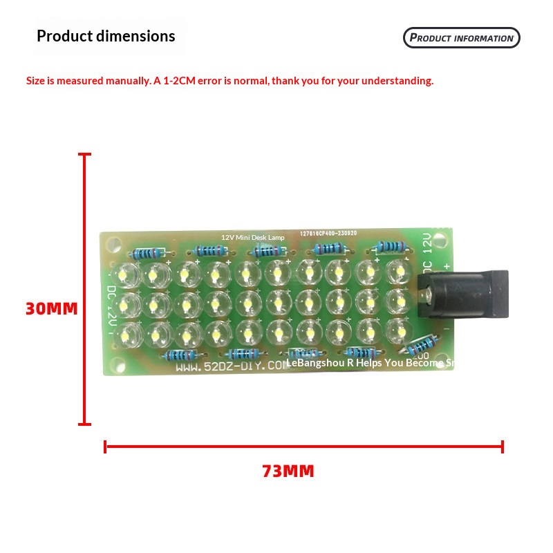 12V Beleuchtungs-Schreibtischl – Diy Electronics Desk Bewertung und Preis