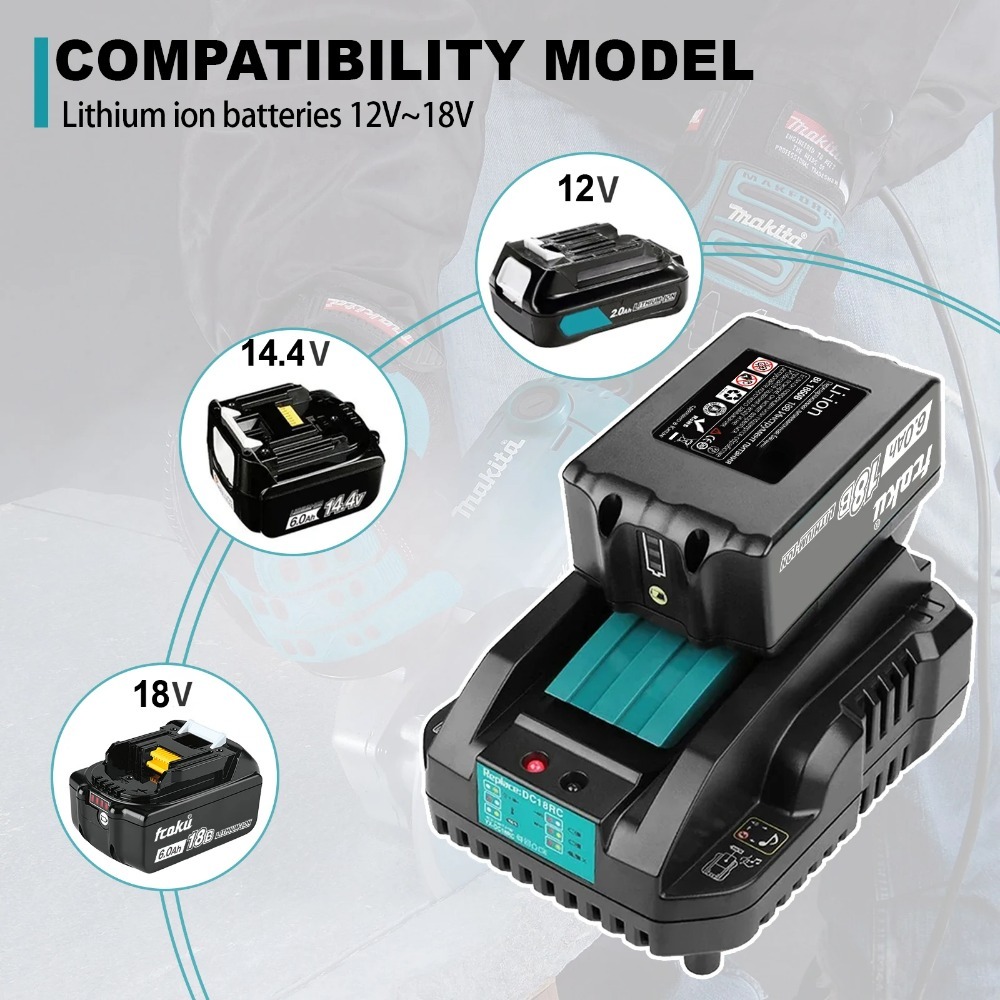 DC18RC Li-Ionen-Akku 3A Ladege – Makita Drill Hp1640 Bewertung und Preis