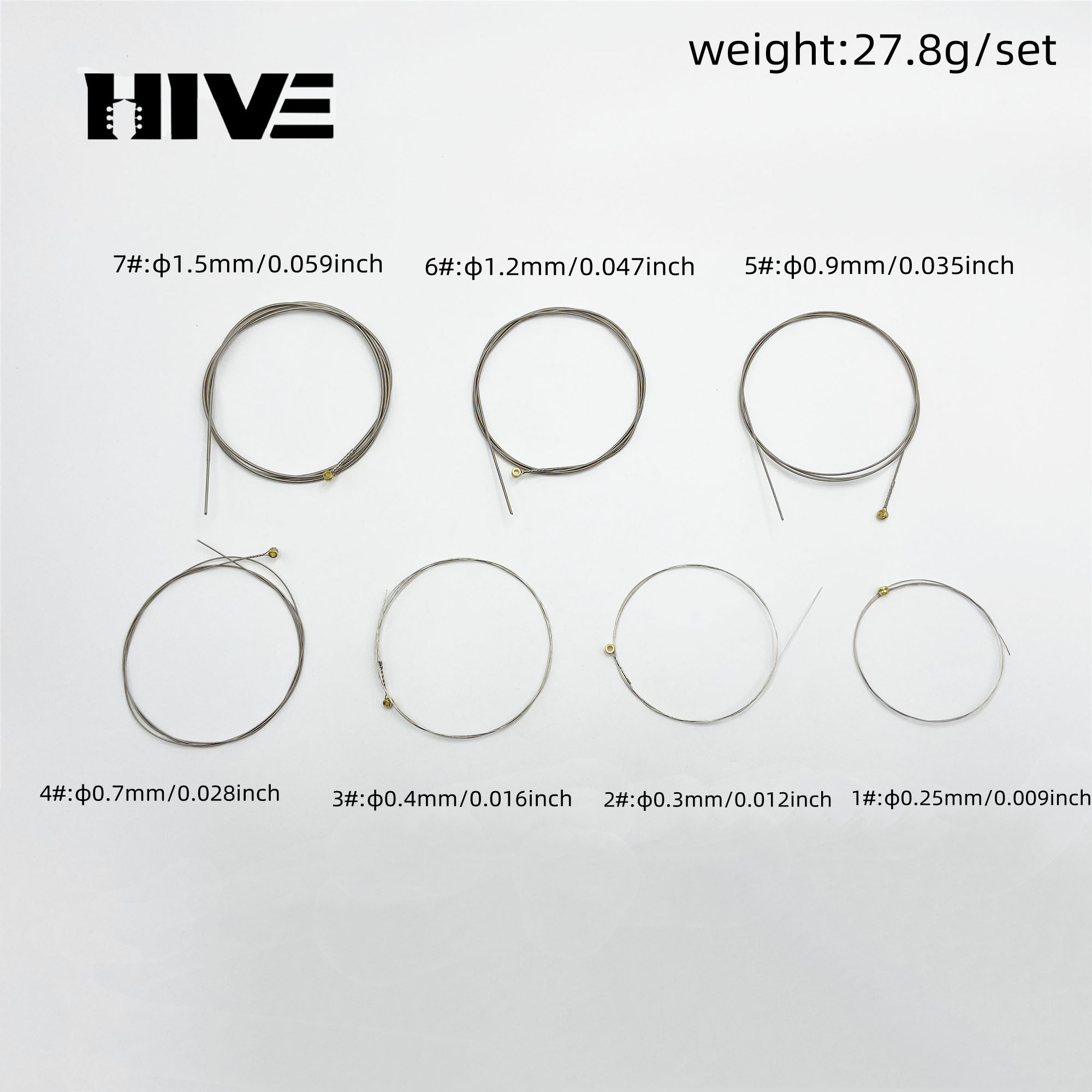 7-saitige E-Gitarren-Saiten au – Diy Electric Guitar Electronics Bewertung und Preis