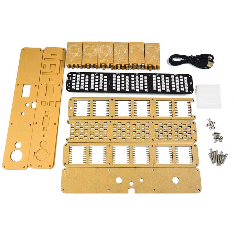 Glow-Tube-Uhr-Bausatz DIY Elek – Diy Electronics Desk Bewertung und Preis