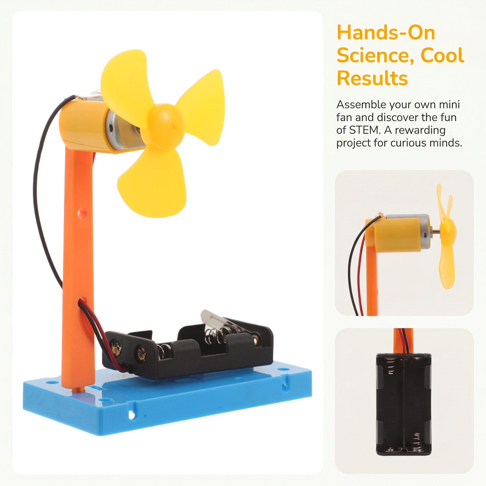 Mini-Elektroventilator Wissens – Diy Electronics Projects For Kids Bewertung und Preis