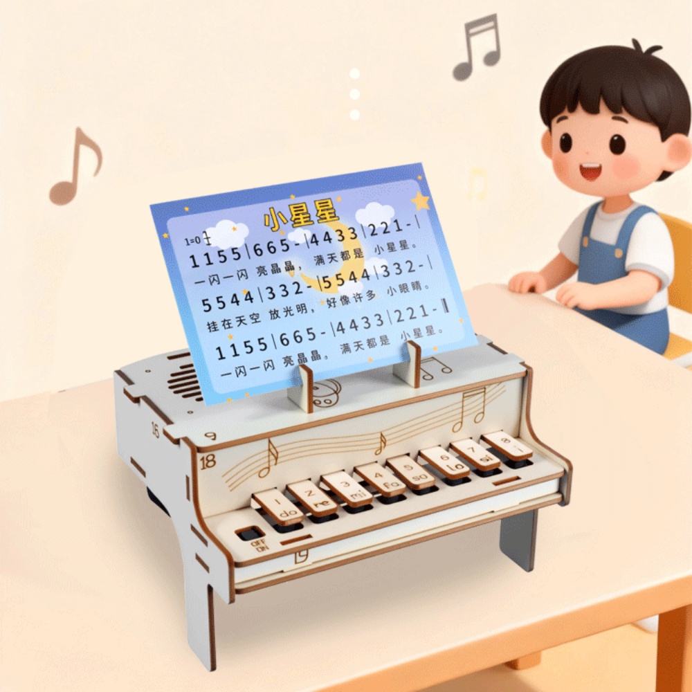 DIY Holz-Elektronisches Klavie – Diy Electronics Tool Kit Bewertung und Preis