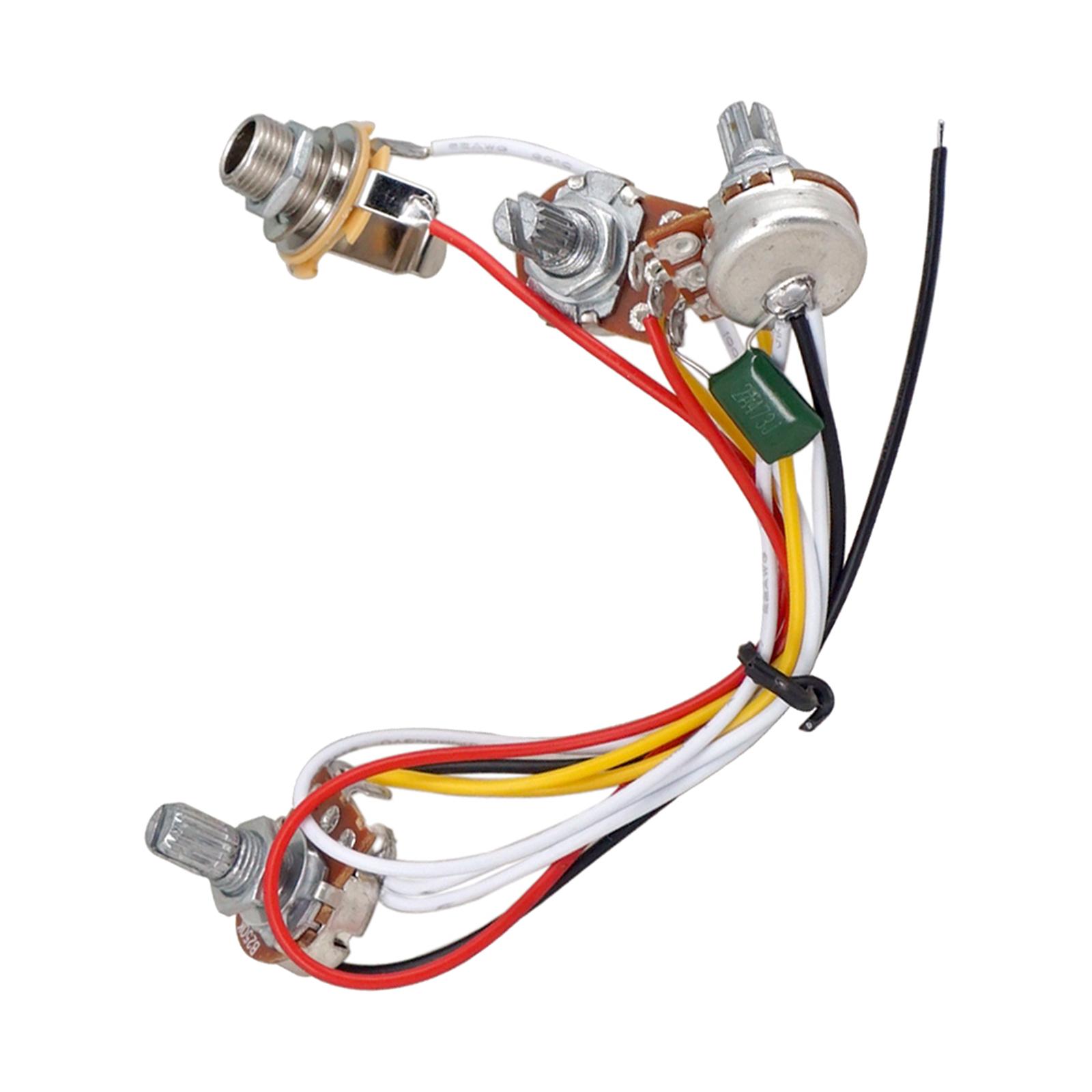 Verkabelter E-Gitarren-Kabelba – Diy Electric Guitar Electronics Bewertung und Preis