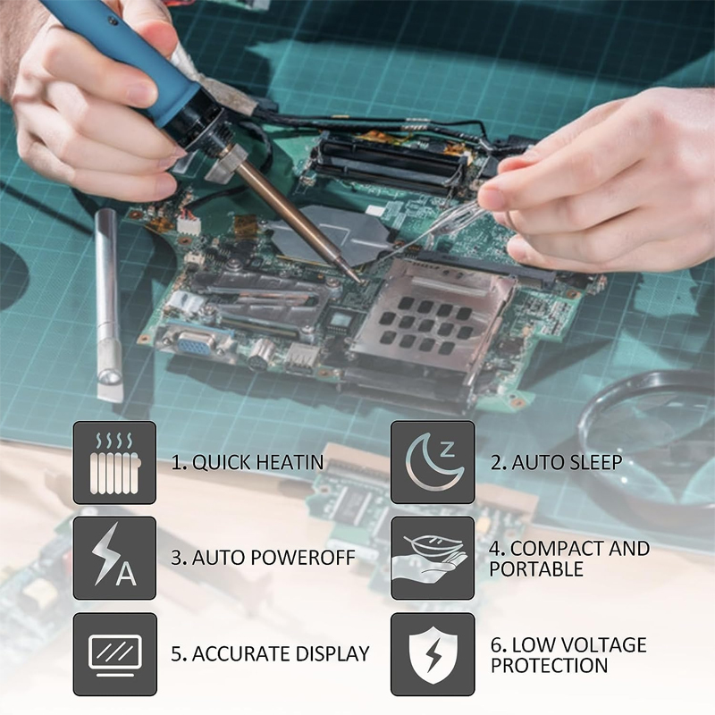 Kabellose Lötstation für Dewal – Diy Electronics Storage Bewertung und Preis