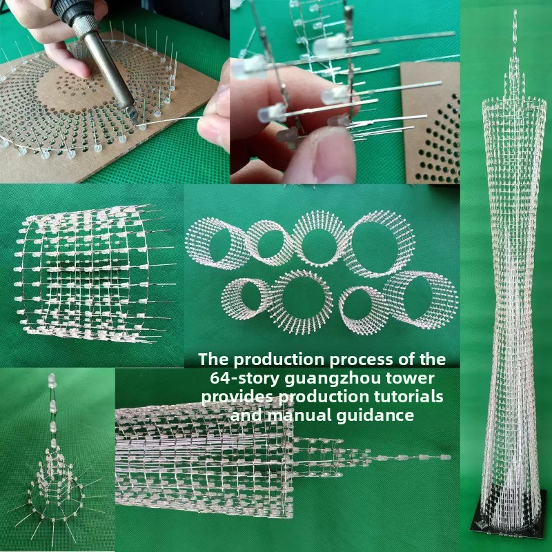 64-Schichten Canton Tower DIY  – Diy Electronics Tool Kit Bewertung und Preis